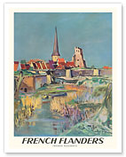 French Flanders - SNCF (French National Railway Company) - c. 1953 - Giclée Art Prints & Posters