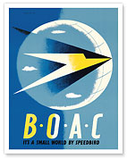 BOAC - Speedbird - c. 1947 - Fine Art Prints & Posters