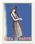 Cora Madou - Cabaret Chanteuse Singer - c. 1929 - Fine Art Prints & Posters