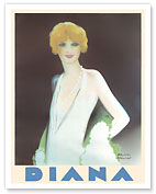 Laura Diana - Parisian Singer & Actress - Fine Art Prints & Posters