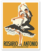 Rosario & Antonio - The Kids (Los Chavalillos) - Flamenco Dancers - c. 1949 - Fine Art Prints & Posters