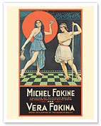 Michael Fokine and Vera Fokina - c. 1922 - Fine Art Prints & Posters