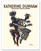 Katherine Dunham - Black Dancer Choreographer - c. 1947 - Fine Art Prints & Posters