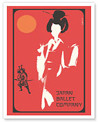 Japan Ballet Company (Cherry Blossom Tree) - c. 1964 - Fine Art Prints & Posters