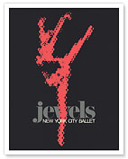 Jewels - New York City Ballet - Choreographer George Balanchine - Fine Art Prints & Posters