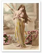 Classic Vintage Hand-Colored Nude Art - Beautiful Belle Époque Erotica - Fine Art Prints & Posters