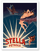 Petrole Stella Gasoline - Nude, Nymph, and Cherub - Fine Art Prints & Posters