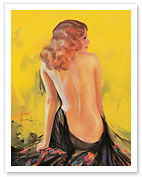 Nude Glamour Art - Front Cover College Humor Magazine May 1932 - Fine Art Prints & Posters
