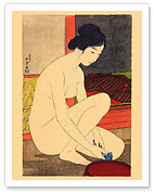 Woman after a Bath - c.1915 - Fine Art Prints & Posters