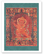 Hayagriva - The Horse-Necked One - Tantra Deity with Consort - Fine Art Prints & Posters