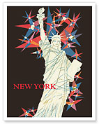 Statue of Liberty - New York - c. 1960 - Fine Art Prints & Posters
