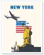 New York Statue of Liberty - c. 1948 - Fine Art Prints & Posters