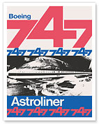 Boeing 747 Astroliner - c. 1968 - Fine Art Prints & Posters