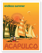 Acapulco, Mexico - Endless Summer - c. 1971 - Fine Art Prints & Posters