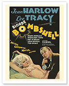 Blonde Bombshell - Starring Jean Harlow, Lee Tracy, Frank Morgan - c. 1933 - Fine Art Prints & Posters