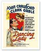 Dancing Lady - Starring Joan Crawford & Clark Gable - c. 1933 - Fine Art Prints & Posters