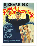 Day of Reckoning - Starring Richard Dix - c. 1933 - Fine Art Prints & Posters