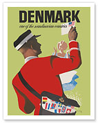 Denmark - One of the Scandinavian Countries - Danish Postman - c. 1948 - Fine Art Prints & Posters