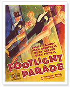 Footlight Parade - Starring James Cagney, Joan Blondell, Ruby Keeler, and Dick Powell - Musical - c. 1933 - Fine Art Prints & Posters