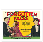 Forgotten Faces - Starring Clive Brook, Mary Brian, William Powell and Olga Baclanova - Giclée Art Prints & Posters