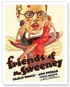 Friends of Mr. Sweeney - Starring Charlie Ruggles and Ann Dvorak - c. 1935 - Fine Art Prints & Posters