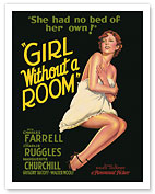 Girl Without a Room - Starring Marguerite Churchill, Charles Farrell, Charlie Ruggles - c. 1933 - Fine Art Prints & Posters