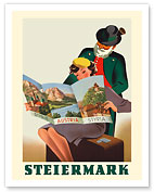 Styria (Steiermark), Austria - c. 1953 - Fine Art Prints & Posters