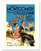 Hide-Out - Starring Robert Montgomery, Maureen O'Sullivan - Directed by W.S. Van Dyke - c. 1934 - Fine Art Prints & Posters