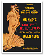 Last of the Red Hot Lovers - Starring James Coco and Linda Lavin - c. 1969 - Giclée Art Prints & Posters
