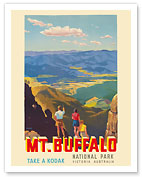 Mt. Buffalo National Park - Victoria, Australia - Take a Kodak - Victorian Railways - c. 1930 - Giclée Art Prints & Posters