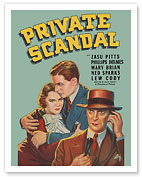 Private Scandal - Starring Zasu Pitts, Phillips Holmes - c. 1934 - Giclée Art Prints & Posters