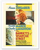 The Barretts of Wimpole Street - Starring Norma Shearer, Fredric March - c. 1935 - Giclée Art Prints & Posters