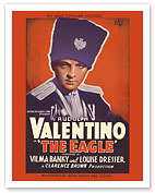 The Eagle (The Lone Eagle) - Starring Rudolph Valentino, Vilma Banky and Louise Dresser - c. 1925 - Giclée Art Prints & Posters