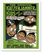 The Original Katzenjammer Kids with Hans and Fritz - c. 1937 - Giclée Art Prints & Posters