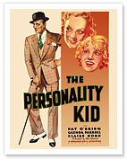 The Personality Kid - Starring Pat O'Brien and Claire Dodd - c. 1934 - Giclée Art Prints & Posters