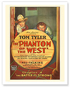 Phantom of The West - Chapter 4: The Battle of The Strong - Starring Tom Tyler - c. 1931 - Giclée Art Prints & Posters