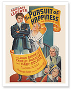 The Pursuit of Happiness - Starring Francis Lederer and Joan Bennett - c. 1934 - Giclée Art Prints & Posters