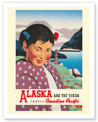 Alaska - and the Yukon - Canadian Pacific Steamships - c. 1936 - Fine Art Prints & Posters