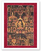 The Bardo Visions of the Dzogchen (Great Perfection) - Fine Art Prints & Posters