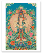 Thousand-armed Avalokiteshvara, Bodhisattva - Fine Art Prints & Posters