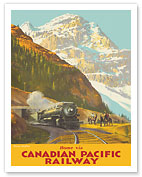 Mount Stephen, British Columbia - Home via Canadian Pacific Railway - c. 1930's - Fine Art Prints & Posters