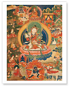 Padmasambhava as Loden Chogse (Supreme Genius) - Fine Art Prints & Posters