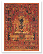 Buddha Vajradhara - The Vajra Holder, Enlightened One - Fine Art Prints & Posters