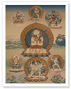 Cakrasamvara Tantra - Tibet 18th Century - Fine Art Prints & Posters