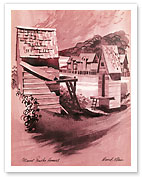Maine - Smokehouses - c. 1968 - Fine Art Prints & Posters