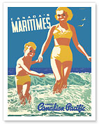 Canada's Maritimes - St. Andrews By the Sea - Canadian Pacific - c. 1950 - Fine Art Prints & Posters