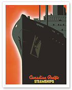 Canadian Pacific Steamships - c. 1942 - Fine Art Prints & Posters