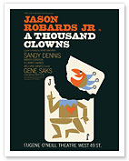 A Thousand Clowns - Starring Jason Robards Jr and Sandy Dennis - c. 1962 - Giclée Art Prints & Posters