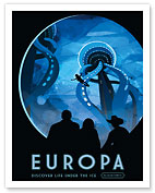 Europa - Discover Life under the Ice - Fine Art Prints & Posters