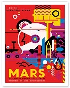 Visit the Historic Sites - Mars - Fine Art Prints & Posters